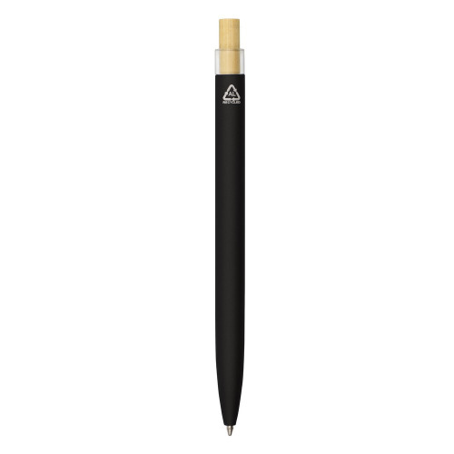 Długopis z aluminium z recyklingu | Randall czarny V0030-03 (4)