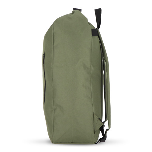 Plecak z klamrą R-PET 600D Rolltop 20L Oliwkowa zieleń LT95352-N0043 (3)