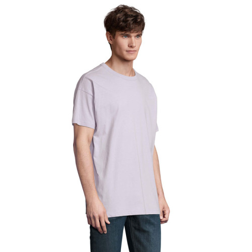 BOXY MEN T-SHIRT OVERSIZE Lilac S03806-LL-S (1)