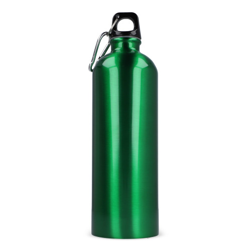 Jednościenna butelka R-SS z karabińczykiem 750ml Jasnozielony LT98739-N0032 (2)
