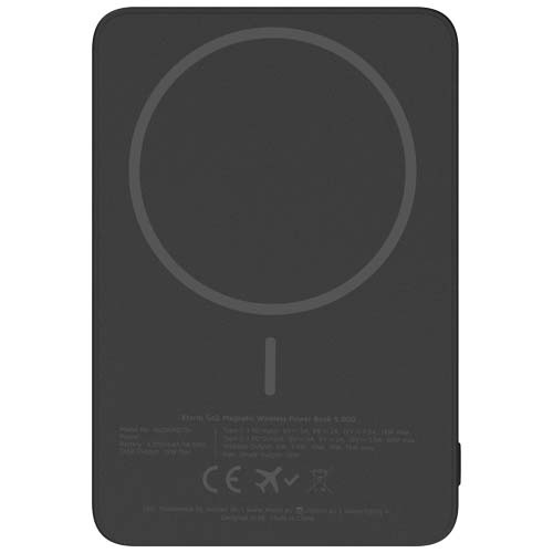 Xtorm Go2 powerbank o mocy 15 W i pojemności 5000 mAh z szybkim ładowaniem Czarny 12460290 (3)