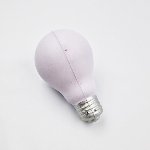 Antystres "żarówka" Biały V2868-02 (3)