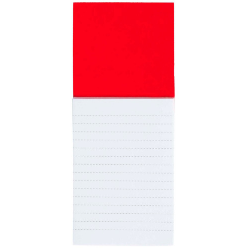 Notatnik ok. A6 z magnesem na lodówkę Czerwony V5924-05 (1)