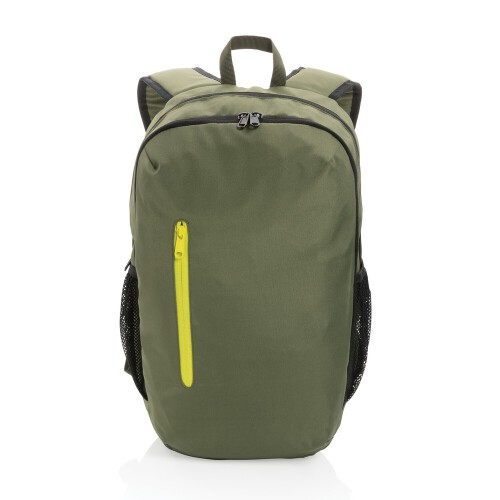 Plecak na laptopa 15” Impact AWARE™ RPET zielony, limonkowy P760.177 (1)