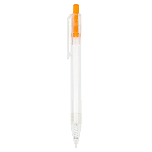 Długopis R-PET Transparentny / pomarańczowy LT80562-N0426 (1)