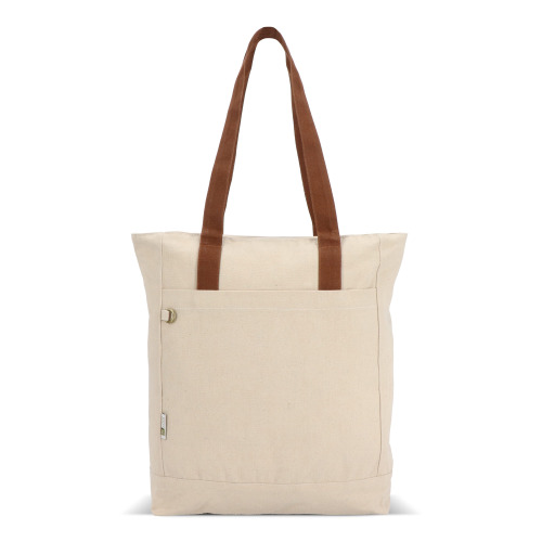 Torba Canvas InSideOut Reuuz 33 x 42 x 10 cm Ecru / brązowy LT57116-N5451 (3)