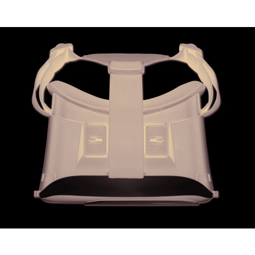 Okulary 3D z ABS ze słuchawkami Biały MO9072-06 (4)