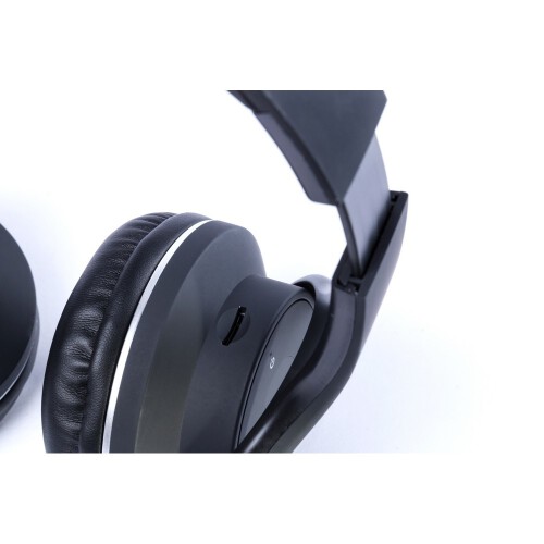 Bezprzewodowe słuchawki nauszne, głośnik bezprzewodowy czarny V3968-03 (7)