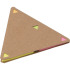 Zestaw do notatek "trójkąt", karteczki samoprzylepne brązowy V2985-16 (2) thumbnail