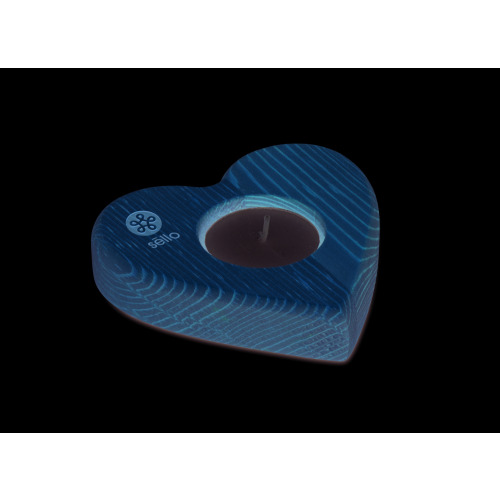 Świecznik serce Drewna MO9377-40 (3)