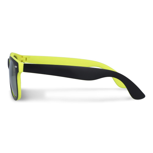 Okulary przeciwsłoneczne Tate z lustrzanymi soczewkami UV400 żółty LT86736-N0041 (1)