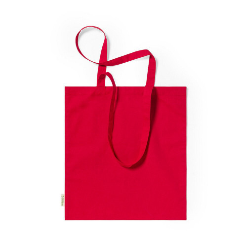 Torba z bawełny organicznej na zakupy Czerwony V8269-05 (3)