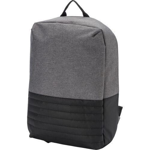 Plecak chroniący przed kieszonkowcami, przegroda na laptopa 15" czarny V0776-03 (7)
