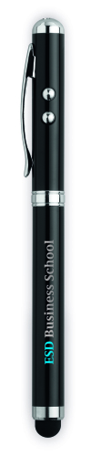 Długopis i wskaźnik laserowy czarny MO8097-03 (5)