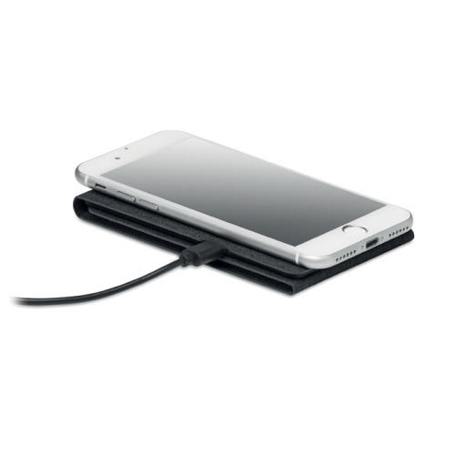 Ładowarka bezprzew. RPET 15W Ciemno szary MO6484-15 (2)