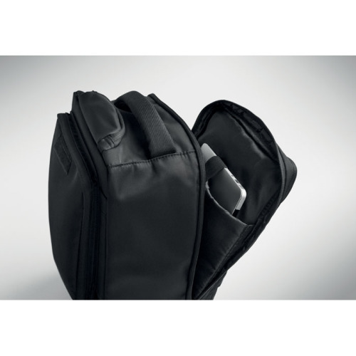 Wózek plecakowy 290T RPET Czarny MO2985-03 (12)