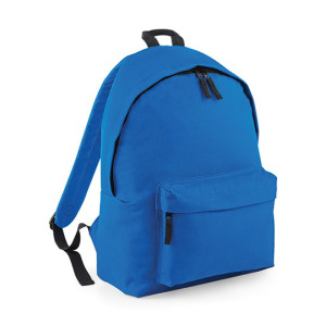 Surf Blue & Graphite Grey - Modny plecak mlodziezowy 18L wytrzymaly z kieszenia na zamek BagBase
