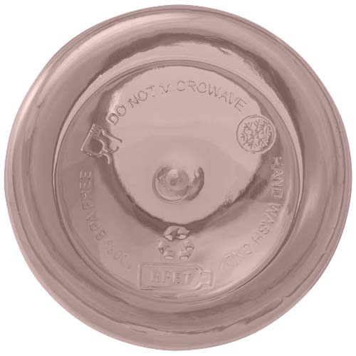 Oregon butelka na wodę o pojemności 400 ml z karabińczykiem wykonana z tworzyw sztucznych pochodzących z recyklingu z certyfi Przygaszony róż 10077840 (3)