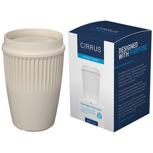 Cirrus POP kubek o pojemności 350 ml z pokrywką 360° Piaskowiec 22052006 (6)