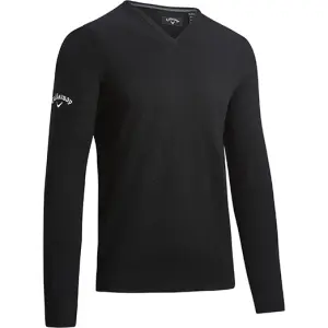 Sweter Męski Dekolt V Welniany Sportowy