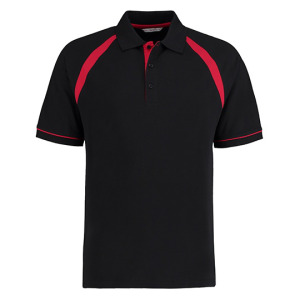 Koszulka Polo Klasyczna Bawełna Pique - Navy & White