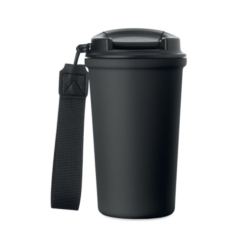 Kubek 400 ml stal recykling Czarny MO3156-03 (2)