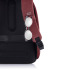 Bobby Hero Small plecak na laptopa do 13,3" i tablet 12,9", chroniący przed kieszonkowcami, wykonany z RPET burgund V0996-12 (4) thumbnail