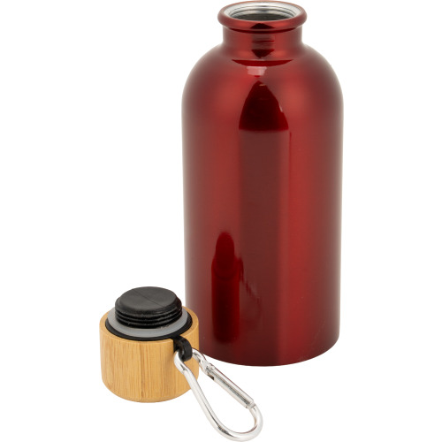 Butelka metalowa 400 ml MARILYN Czerwony 8497205 (2)