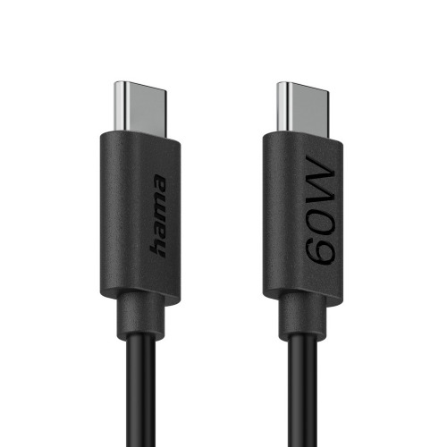 Kabel do ładowania Hama 60W Czarny VH017-03 (2)