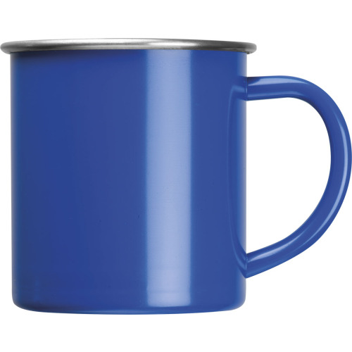 Kubek stalowy 350 ml TREZZO Niebieski 438004 (2)