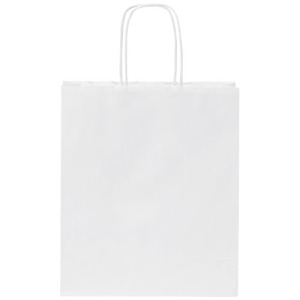 Torba z papieru Kraft ze skręconymi uchwytami – 18 x 8 x 21 cm