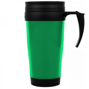 Kubek termiczny plastikowy FORT WORTH 400 ml Zielony