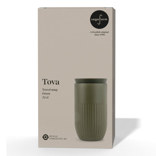 Kubek izolowany Sagaform Tova, 320 ml, szczelny, można myć w zmywarce Dried Green LT52130-N0049 (3)