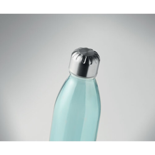 Szklana butelka  650 ml przezroczysty niebieski MO9800-23 (3)