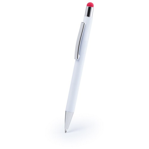 Długopis, touch pen czerwony V1939-05 