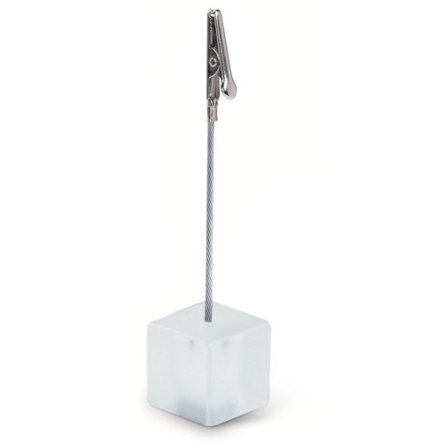 Klips do notatek Przezroczysty biały KC2403-26 (5)