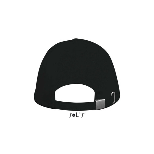 LONG BEACH Czapka 5 pan. Czarny S00594-BK-M (1)