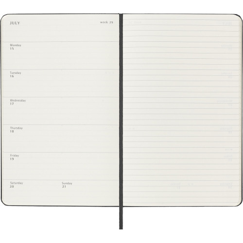 Kalendarz MOLESKINE Czarny VM399-03/2024 (4)