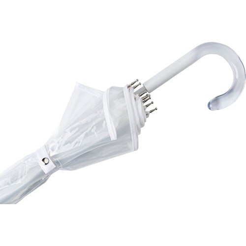 Parasol manualny biały V9910-02 (4)