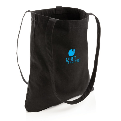 Torba z bawełny z recyklingu AWARE™ Czarny P762.541 (3)