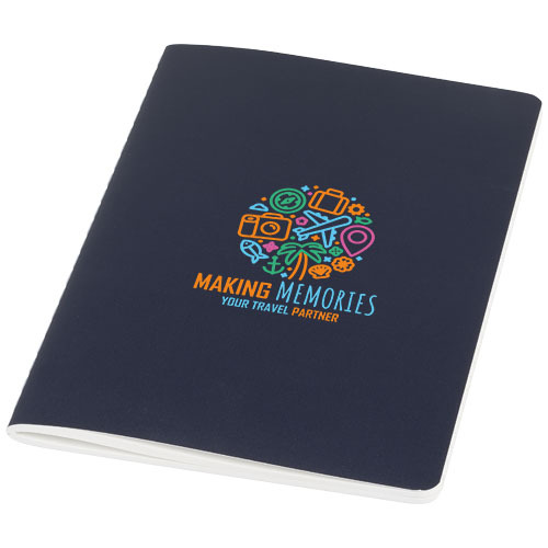 Shale zeszyt kieszonkowy typu cahier journal z papieru z kamienia Granatowy 10781455 (1)