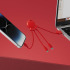 2087 | Xoopar Octopus Charging cable Czerwony LT41005-N0021 (2) thumbnail