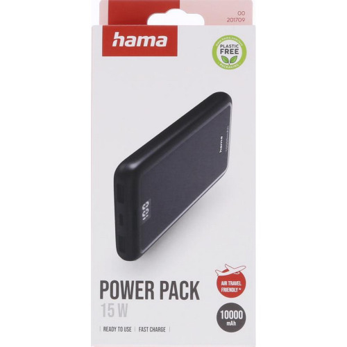 Power bank 10000 mAh Hama Power Pack Performance Czarny VH025-03 (9)