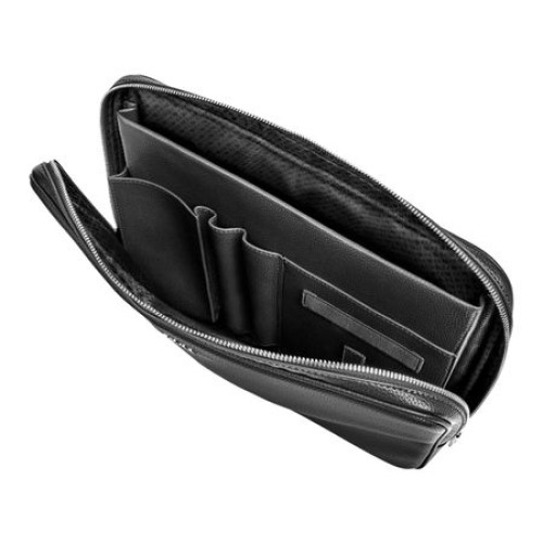 Torba na laptopa Classic Grained Black Czarny HTL518A (5)