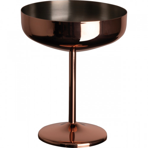 Kieliszek stalowy do Martini 300 ml CrisMa EUGENIA Miedziany 8494695 (3)