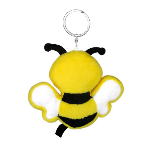 Pluszowa pszczoła RPET z chipem NFC, brelok | Zibee żółty HE795-08 (4)