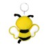 Pluszowa pszczoła RPET z chipem NFC, brelok | Zibee żółty HE795-08 (4) thumbnail