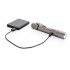 Latarka 3W, ładowana USB szary P513.591 (2) thumbnail
