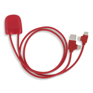 Xoopar Ice-C Charging cable Czerwony