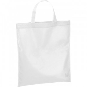 Torba non-woven z krótkimi uszami 80g/m2 PELAGIA Biały